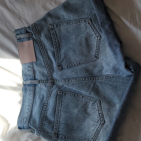 NWT ZGY high-waisted Jean shorts - Picture 3 of 3